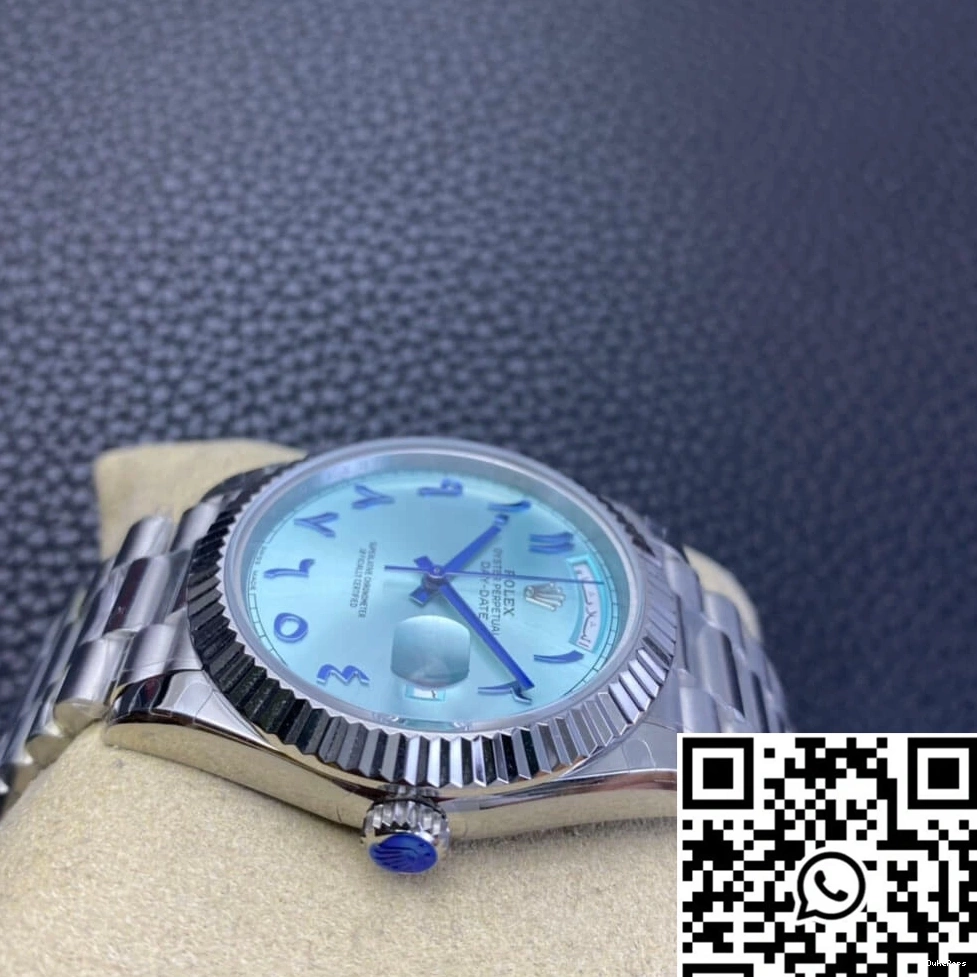 Customization Factory Middle Day East Ice Dial BP Rolex Date Blue 0922